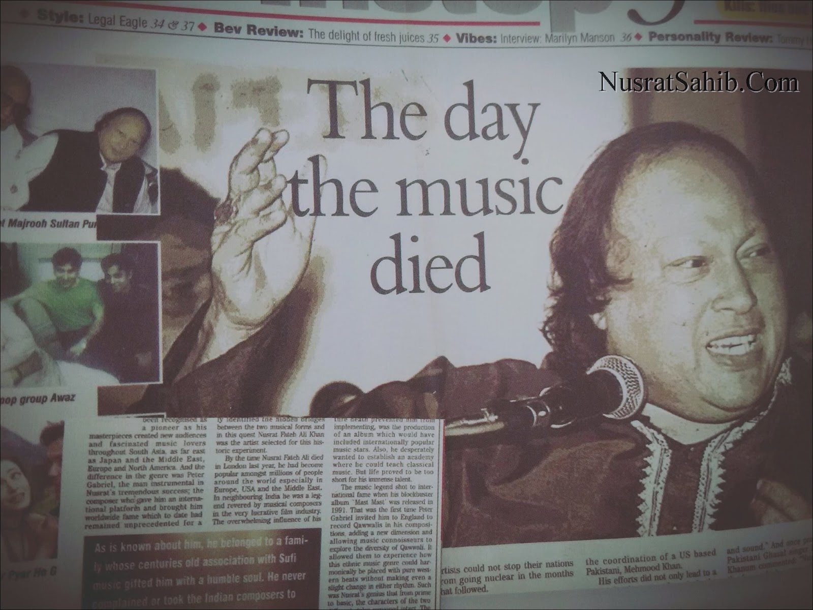 The Day the Music died | Nusrat Fateh Ali Khan